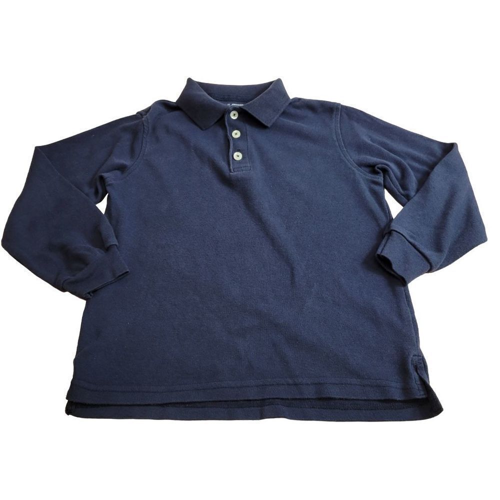 French Toast Navy longsleeve polo shirt 7